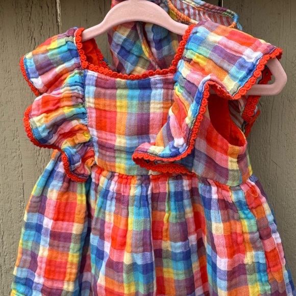 Tucker + Tate Plaid Dress and Matching Shorts - Picture 3 of 7